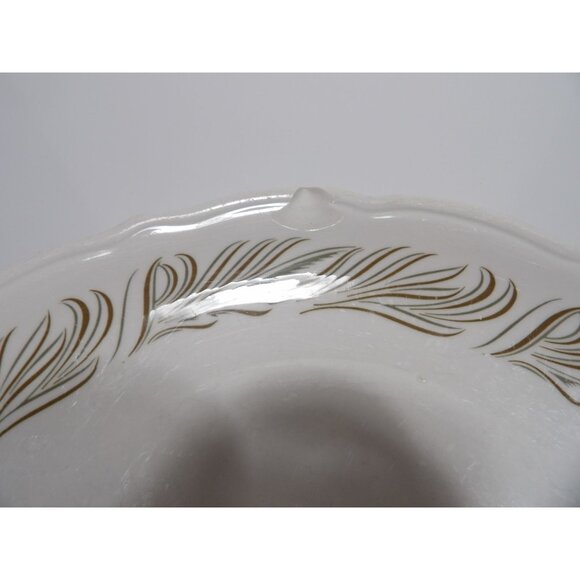 Syralite Syracuse Scroll Leaf Pattern Restaurant Dinner Plate 10-3/4" wide - Picture 3 of 10